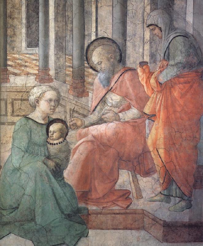 Fra Filippo Lippi Details of the Naming of t John the Baptist France oil painting art